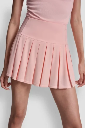 Falda-pantalón de tenis plisada de talle extraalto