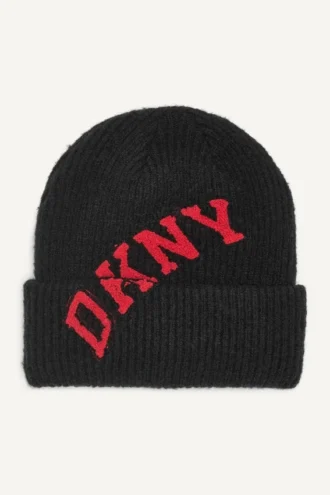 Gorro de punto con logotipo Varsity
