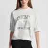Jersey con logo DKNY 1989 con tachuelas Jersey con logo DKNY 1989 con tachuelas