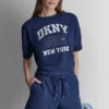 Jersey con logo DKNY 1989 con tachuelas Jersey con logo DKNY 1989 con tachuelas