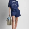 Jersey con logo DKNY 1989 con tachuelas Jersey con logo DKNY 1989 con tachuelas