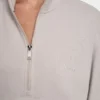 Jersey con media cremallera y logotipo