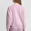 Jersey de cuello en V con logotipo metálico en relieve Jersey de cuello en V con logotipo metálico en relieve