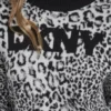 Jerséu de punto con logotipo de leopardo Jerséu de punto con logotipo de leopardo