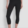 Leggings cortos de compresión Balance de cintura alta Leggings cortos de compresión Balance de cintura alta
