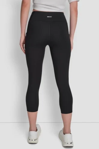 Leggings cortos de compresión Balance de cintura alta