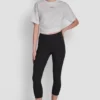 Leggings cortos de compresión Balance de cintura alta Leggings cortos de compresión Balance de cintura alta