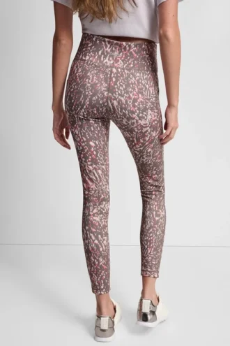 Leggings de cintura alta 7/8 estampados con bolsillos