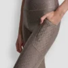 Leggings de cintura alta 7/8 estampados con bolsillos