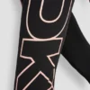 Leggings de talle alto con logo ombré y largo 7/8