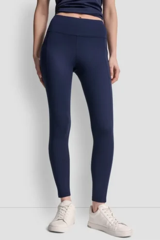 Leggings de talle alto con logo y largo 7/8