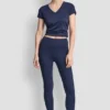 Leggings de talle alto con logo y largo 7/8