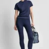 Leggings de talle alto con logo y largo 7/8