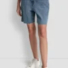 Pantalón corto de corte holgado de talle medio