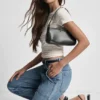 Pantalón de cintura alta con corte recto