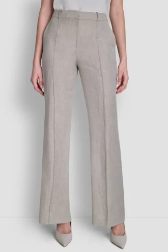 Pantalón de corte moderno y pierna recta