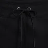 Pantalones cortos de chándal de talle alto con logo en la cintura Pantalones cortos de chándal de talle alto con logo en la cintura