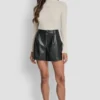 Pantalones cortos de imitación de piel Pantalones cortos de imitación de piel