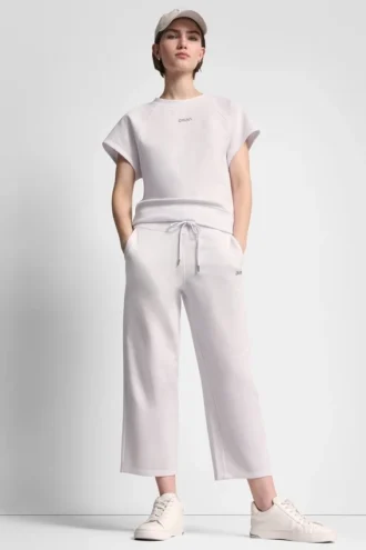 Pantalones cortos de talle alto con logotipo metálico en burbujas