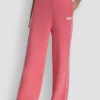 Pantalones de chándal de talle alto con ribetes