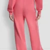 Pantalones de chándal de talle alto con ribetes