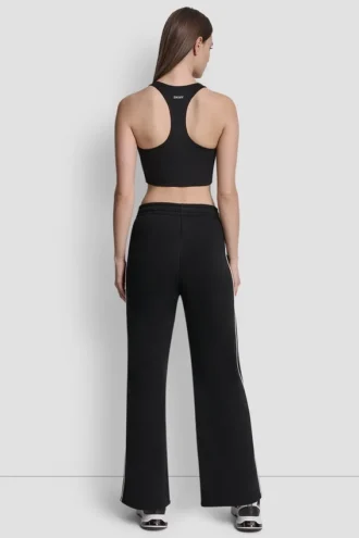 pantalones de chndal de talle alto con ribetes 2 2 330x495 - Pantalones de ch&aacute;ndal de talle alto con ribetes