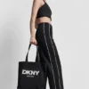 Pantalones de chándal de talle alto con ribetes