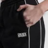 Pantalones de chándal de talle alto con ribetes