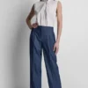 Pantalones de corte recto