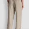 Pantalones de mezcla de lino Pantalones de mezcla de lino
