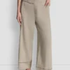 Pantalones de mezcla de lino Pantalones de mezcla de lino
