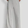 Pantalones de pierna ancha con rayas de lentejuelas Pantalones de pierna ancha con rayas de lentejuelas