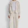 Pantalones de pierna ancha con rayas de lentejuelas Pantalones de pierna ancha con rayas de lentejuelas
