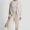 Pantalones de pierna ancha con rayas de lentejuelas Pantalones de pierna ancha con rayas de lentejuelas