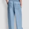 Pantalones de pierna ancha sin cremallera Pantalones de pierna ancha sin cremallera