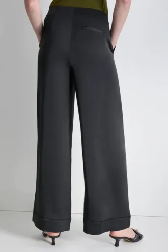 Pantalones de vestir de talle extraalto y pierna ancha