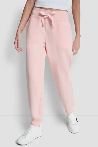 Pantalones Jogger con cordones y logotipo en dos tonos