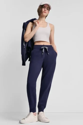 Pantalones Jogger con cordones y logotipo en dos tonos