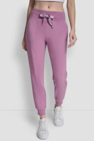 Pantalones Jogger con cordones y logotipo en dos tonos