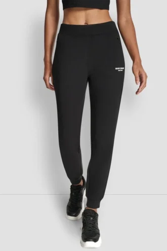 Pantalones Jogger de talle medio Brooklyn Scuba con bolsillos