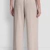 Pantalones plisados a rayas Pantalones plisados a rayas