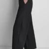 Pantalones sin cremallera de talle medio Pantalones sin cremallera de talle medio