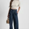 Pantalones vaqueros de talle alto Pantalones vaqueros de talle alto