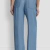 Pantalones vaqueros de talle alto y pierna ancha de Tencel Pantalones vaqueros de talle alto y pierna ancha de Tencel