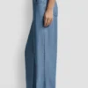 Pantalones vaqueros de talle alto y pierna ancha de Tencel Pantalones vaqueros de talle alto y pierna ancha de Tencel