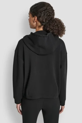 Sudadera con capucha Brooklyn Scuba con detalles de cordones elásticos y bolsillos