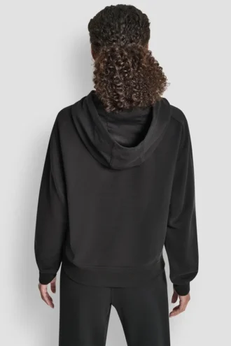 Sudadera con capucha oversize y logotipo flocado