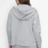 Sudadera con capucha y cordón con logotipo en dos tonos Sudadera con capucha y cordón con logotipo en dos tonos