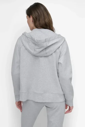 Sudadera con capucha y cordón con logotipo en dos tonos