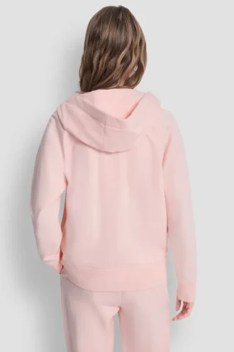 Sudadera con capucha y cordón con logotipo en dos tonos